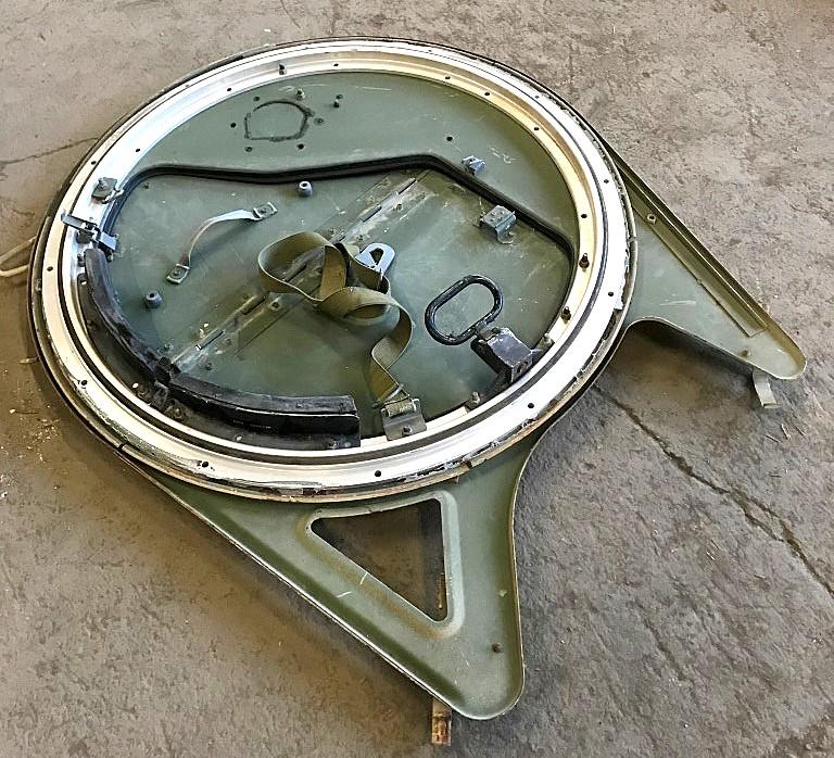 HM-1225 | HM-1225  Turret Hard Top Gun Ring Cover HMMWV (TAN) (6).jpg