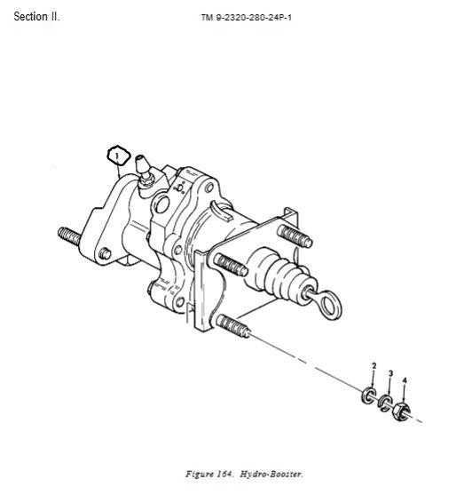 HM-1273 | HM-1273  HMMWV  Brake Booster With Master Cylinder.JPG