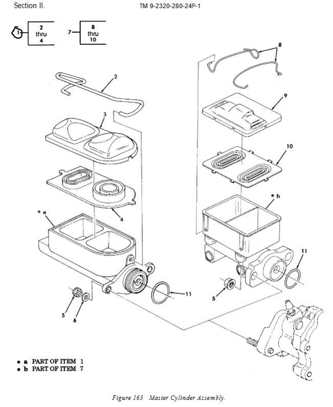 HM-1273 | HM-1273  HMMWV Brake Booster With Master Cylinder.JPG