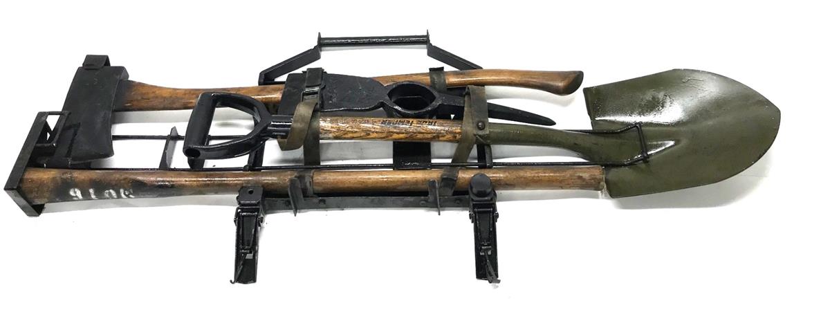HM-1330 | HM-1330  Pioneer Stowage Tool Tray  Rack with Straight Mounting Clamps Assembly With BII Kit HMMWV (6).jpg