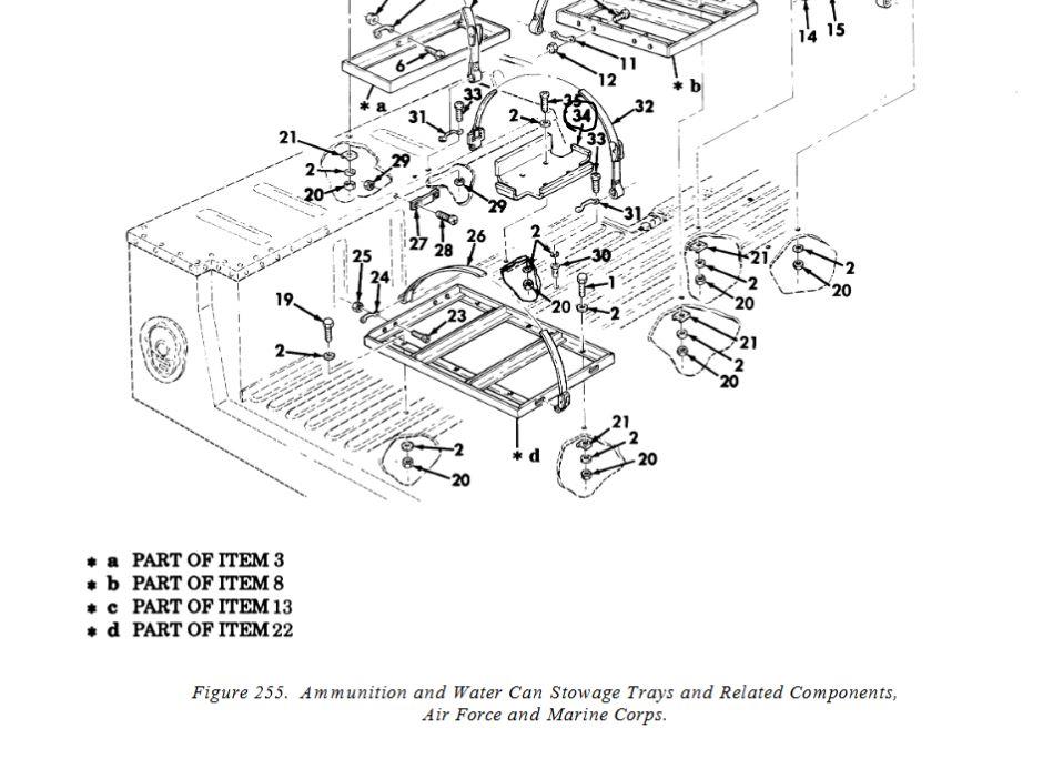 HM-1337 | HM-1337  Water Can Storage Tray HMMWV.JPG