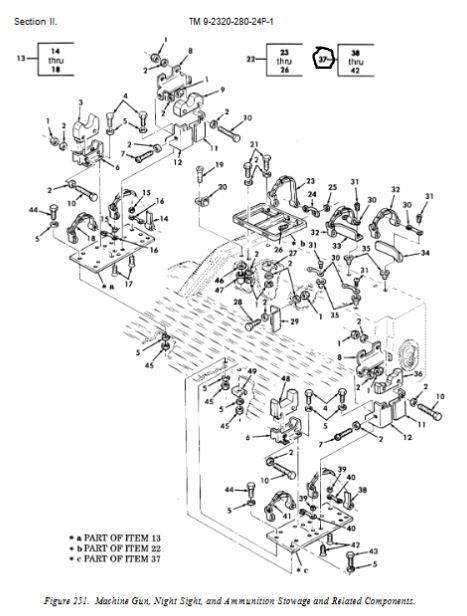 HM-1338 | HM-1338  Rear Gun Mount Plate Assembly.JPG