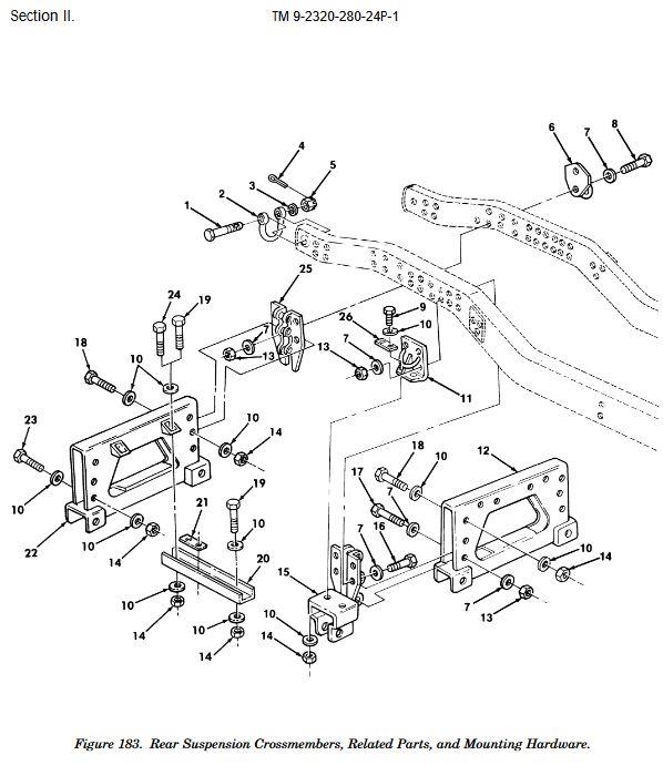 HM-159 | HM-159 Angle Support Bracket Rear Suspension Dia1.JPG