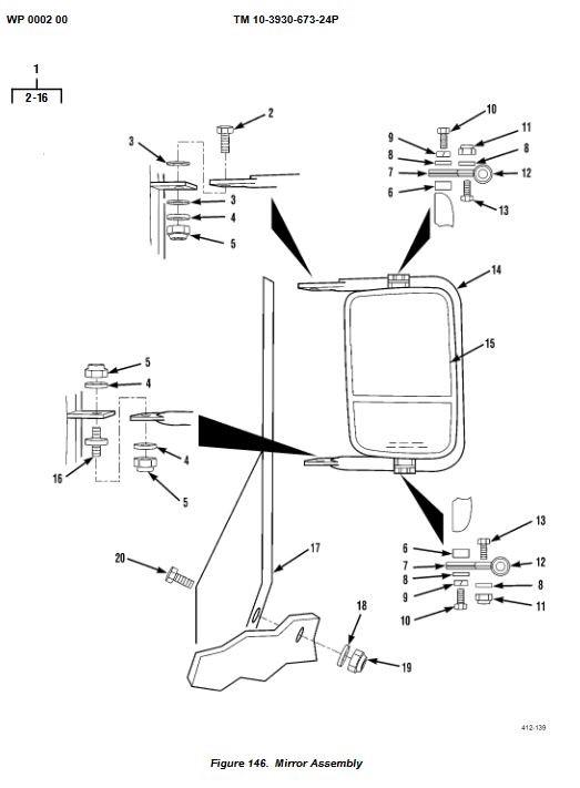HM-1749 | HM-1749 Locked Bear Side View Mirror Swivel Dia1.JPG