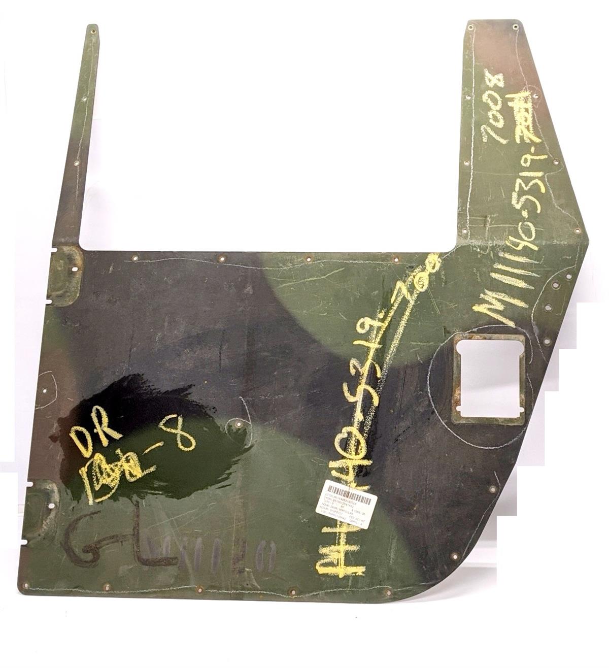 HM-1903 | HM-1903  Front Left Hand Door Skin Supplemental Armor HMMWV (2).jpg