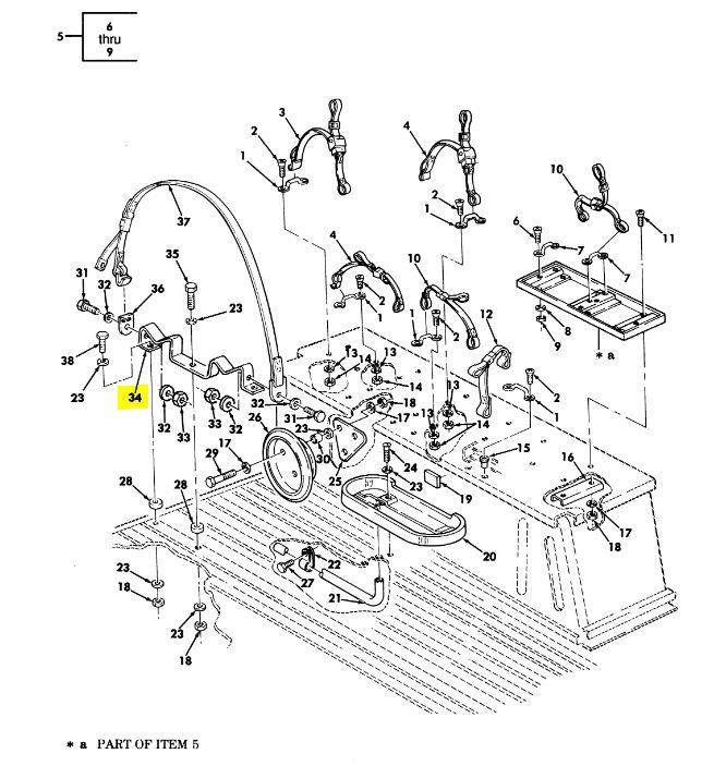 HM-1939 | HM-1939  Tow Tripod Leg Mounting Bracket HMMWV (11).JPG