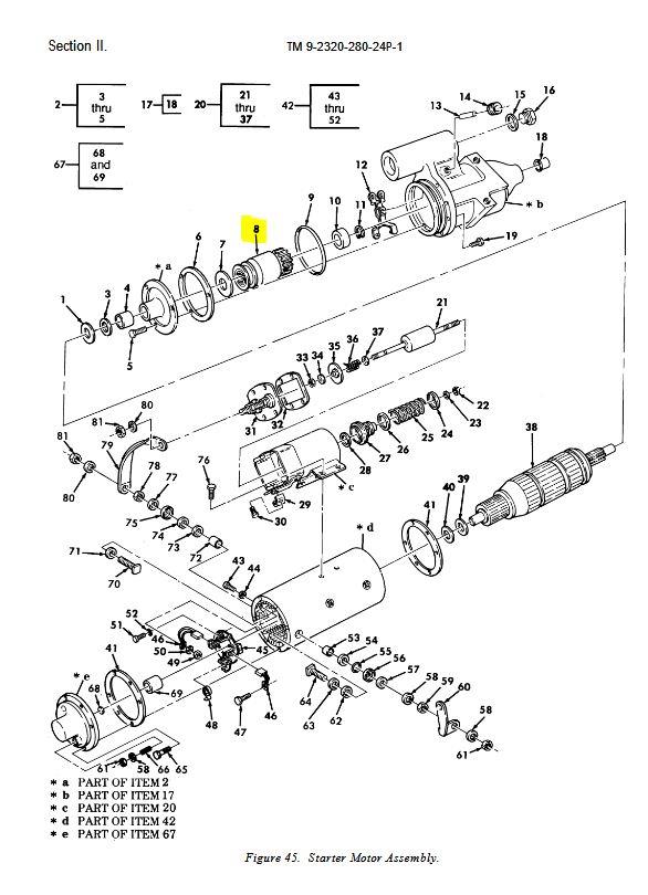 HM-322 | HM-322 Engine Starter Drive Gear Bendix 6.2 and 6.5 Liter Engine HMMWV Update  Dia (1).JPG