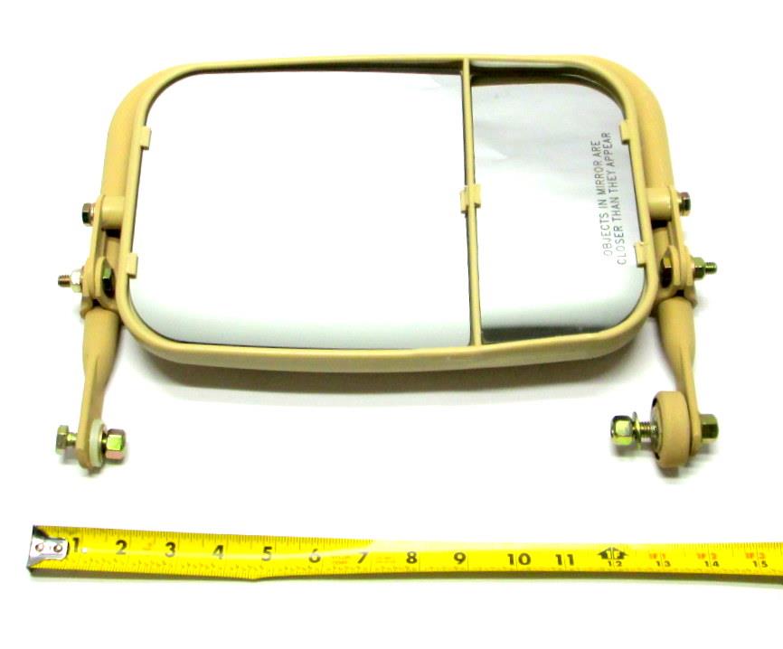 HM-3473 | HM-3473 Right Passenger Side Tan Rearview Mirror with Mounting Arm Bracket Kit HMMWV (8).JPG