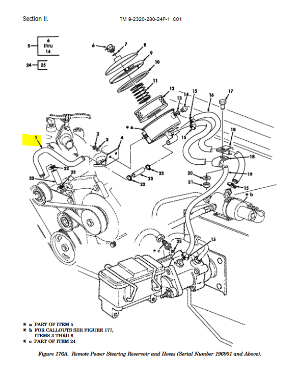 HM-3577 | HM-3577 Remote Power Steering Reservoir Bent Metallic Tube HMMWV Dia  (1).JPG