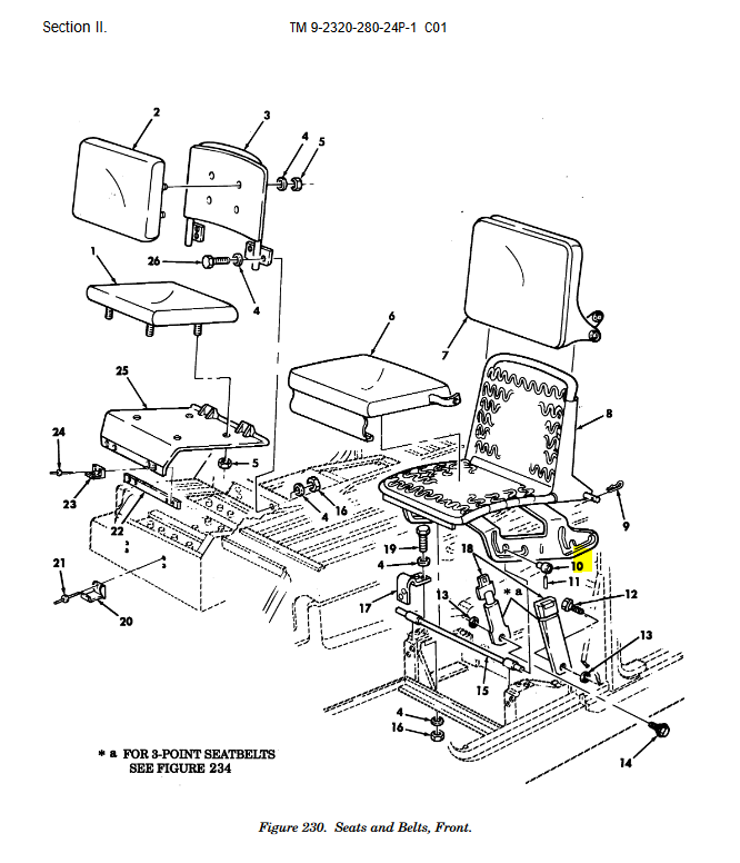 HM-3603 | HM-3603 Driver Front Left Seat Frame Shaft Collar HMMWV M998 Dia (1).JPG