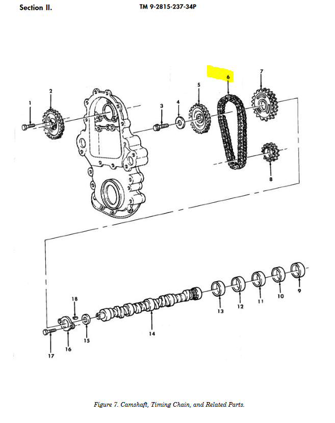 HM-3626 | HM-3626 Timing Chain Camshaft HMMWV CUCV Dia (3).JPG