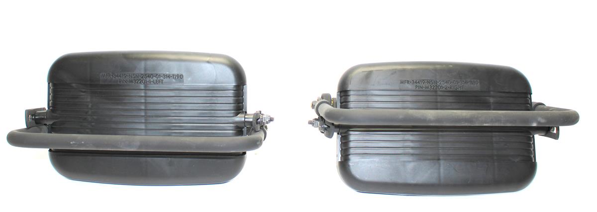 HM-3665 | HM-3665 Black Right and Left Rearview Mirror Kit with Hardware HMMWV (15).JPG