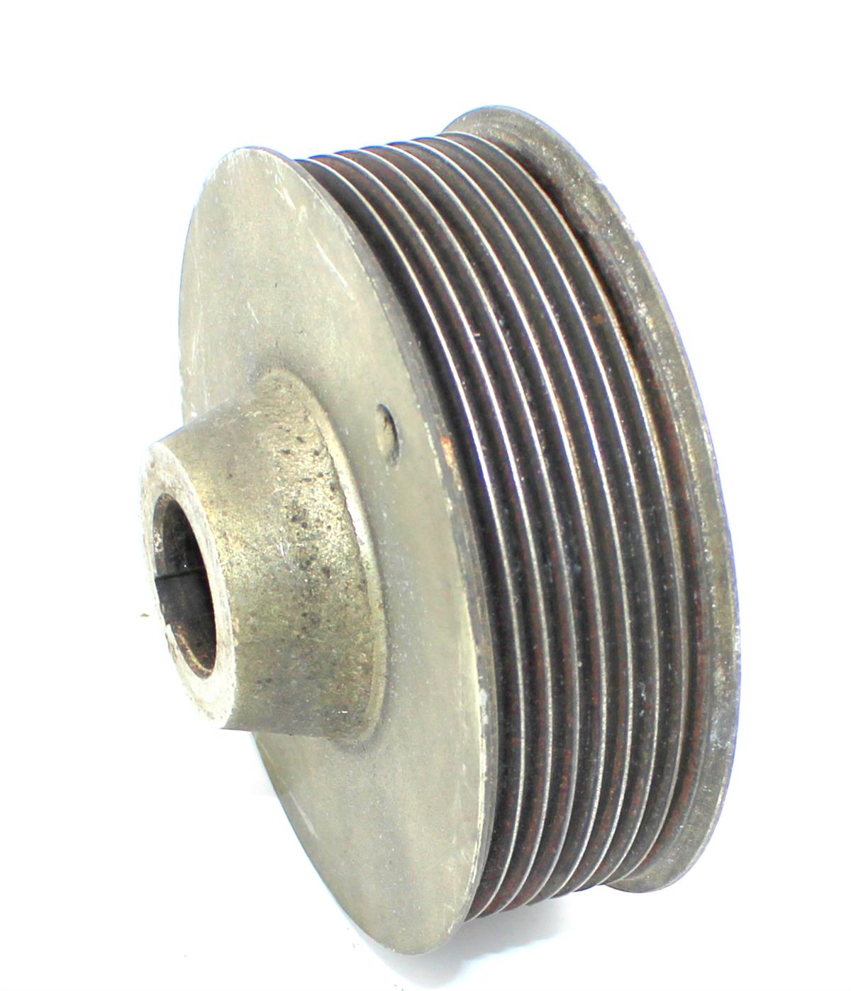 HM-382 | HM-382  8 Groove Flat Belt Pulley for 200 Amp Alternator HMMWV Update (1).JPG