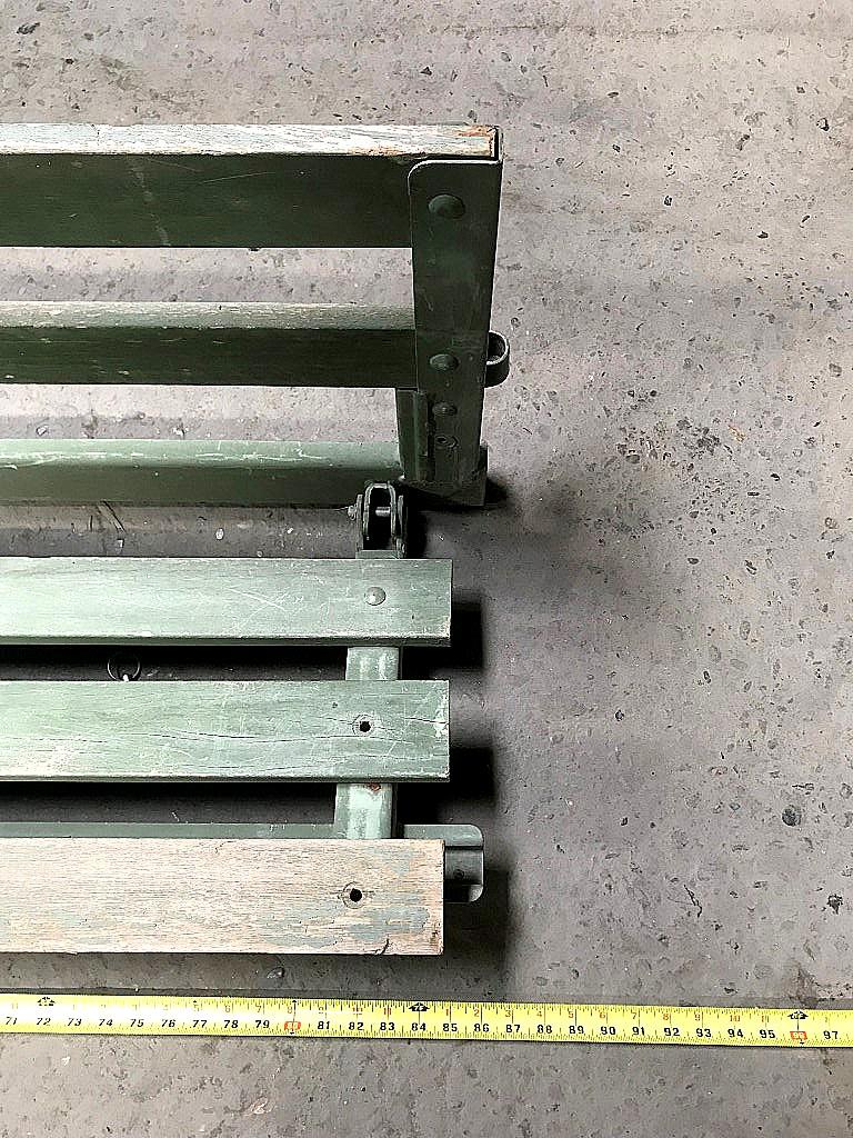 HM-511GREENL | HM-511GREENL  HMMWV Green Troop Seat (LEFT) (4).jpeg