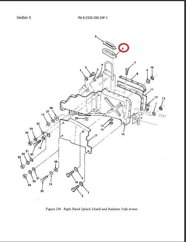 HM-569 | HM-569  HMMWV Right Side Hood Airlift Seal.JPG