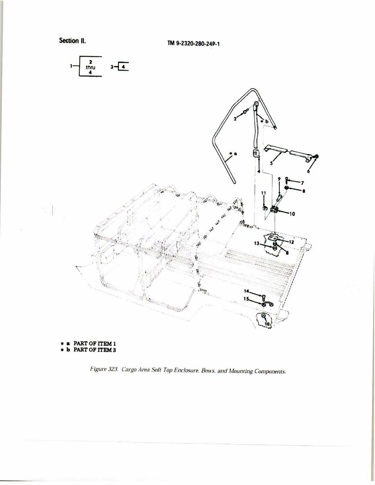 HM-570 | HM-570 HMMWV Cargo Cover Extension Support Assembly.jpg