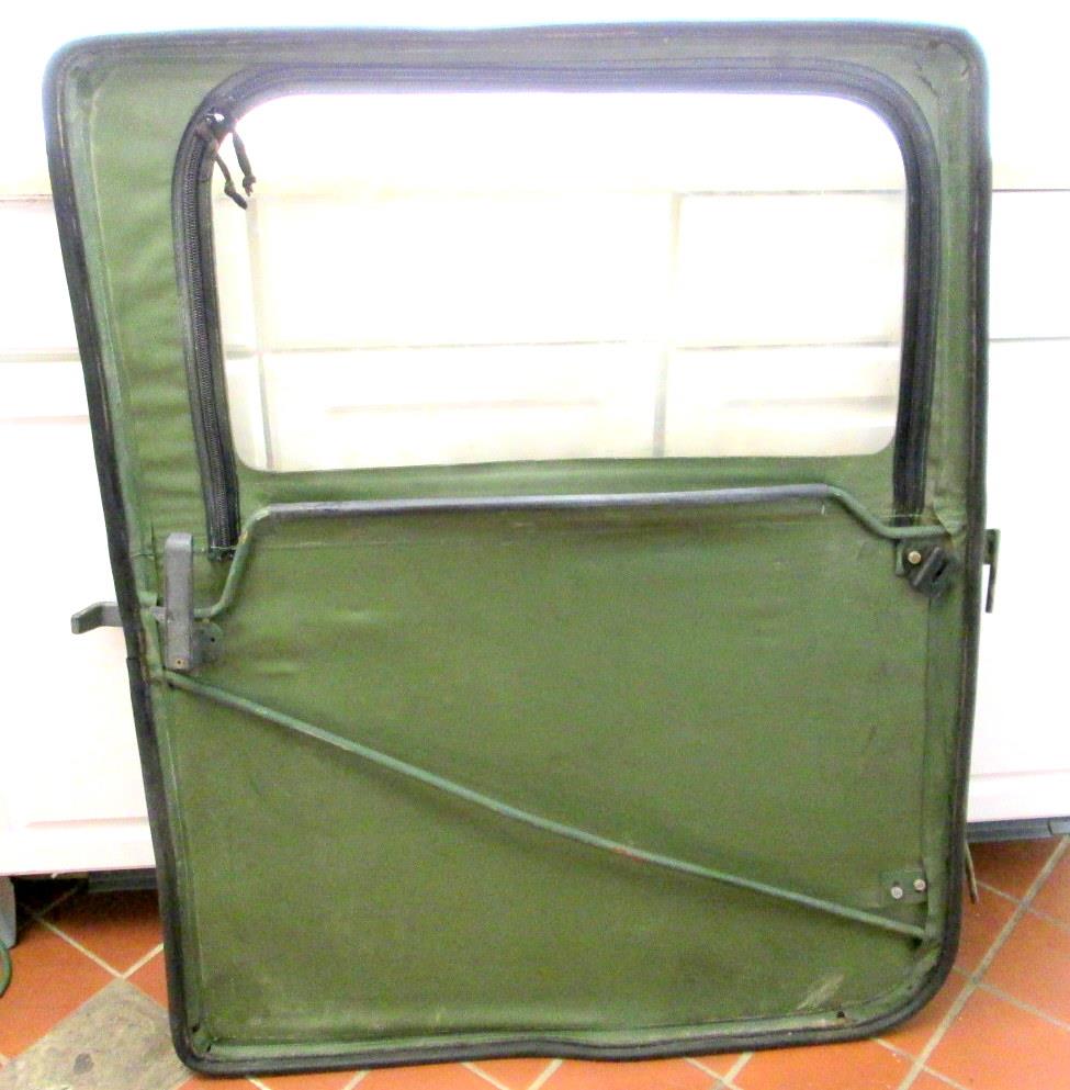 HM-641 | HM-641 Green Front Left Driver Side Soft Top Door HMMWV Update (1).JPG