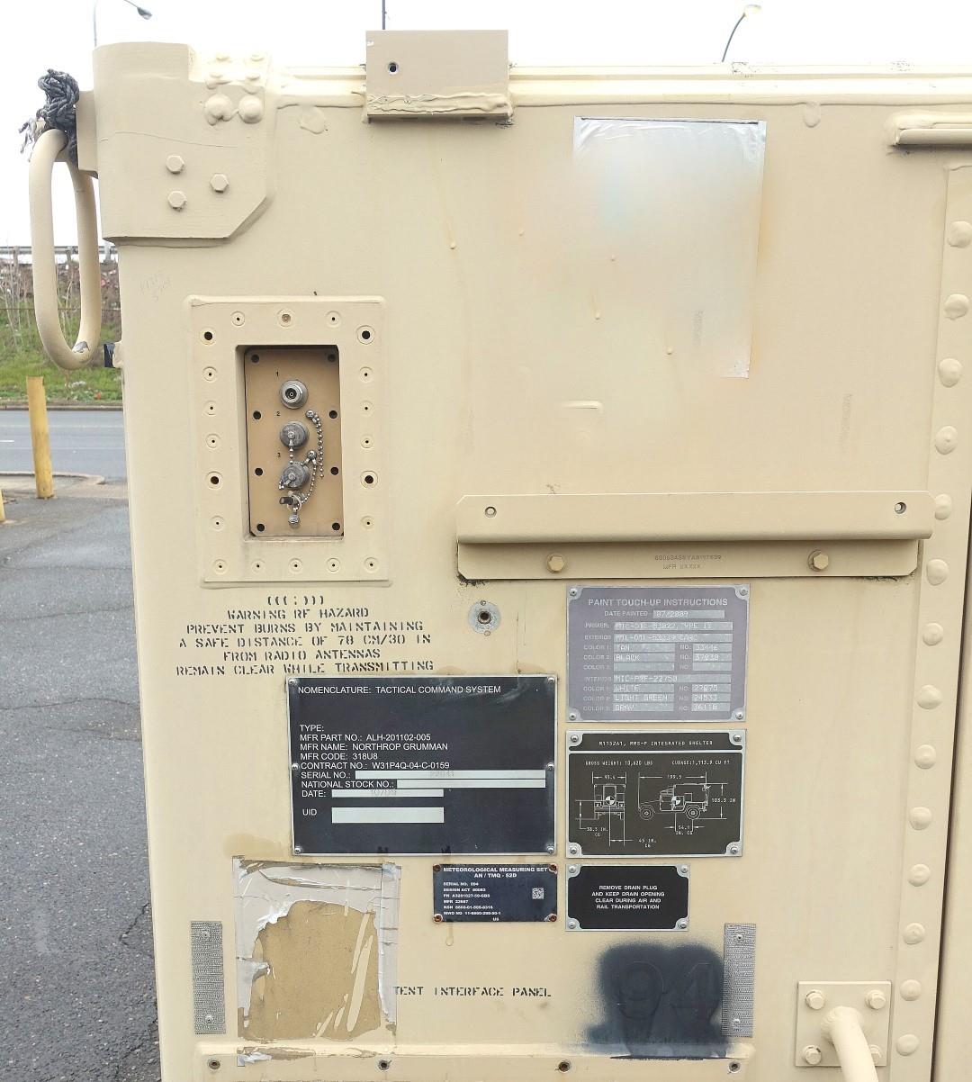 HM-909 | HM-909 S-788 Shielded Electrical Equipment Shelter for HMMWV USED (11).JPG.jpg