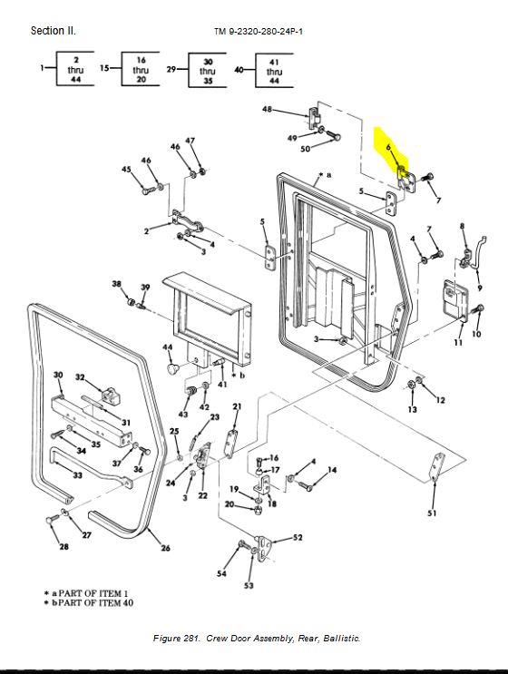 HM-982 | Left Driver Side Upper Hard Door Hinge Dia1.JPG