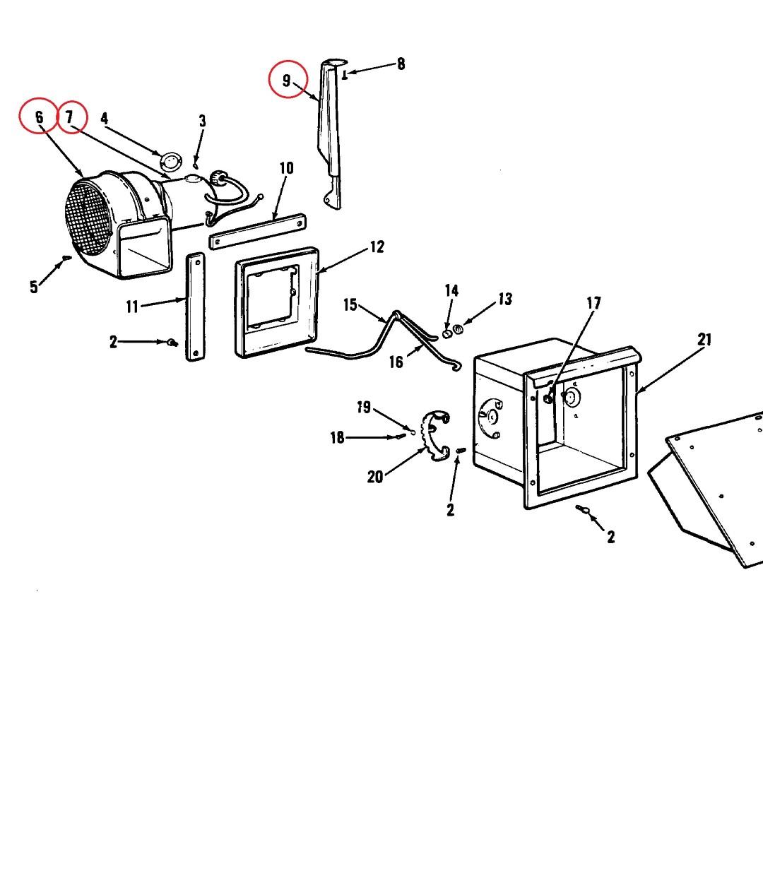 M35-707 | M35-707 Van Body Exhaust Blower Complete Assembly Parts Diagram (Large).jpg