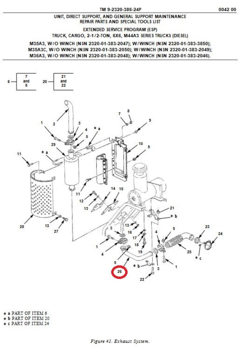 M35-731 | M35-731  Exhaust Tube Assembly M35 (1).JPG