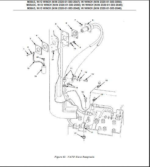 M35-736 | M35-736  NATO Slave Receptacle Mounting Plate M35A3.JPG