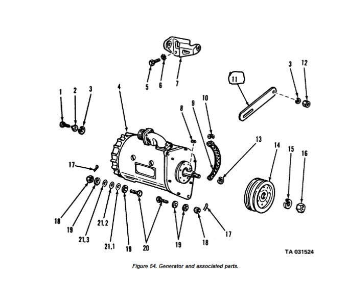 M35-746 | M35-746  Generator Adjusting Arm M35.JPG