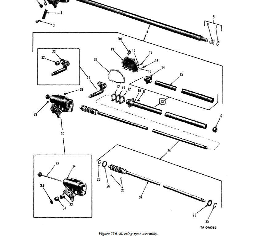 M35-768 | M35-768  Steering Gear Assembly M35A2.JPG