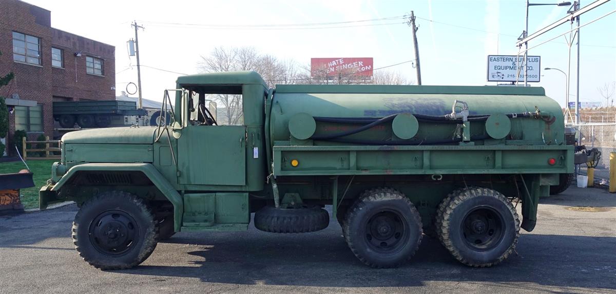 AM General M49A2C Fuel Service Tank Truck equipped with White LDT-465-D  Mutli-Fuel Engine