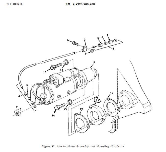 M9-1057 | M9-1057  Starter Motor Spacer Ring M915.JPG