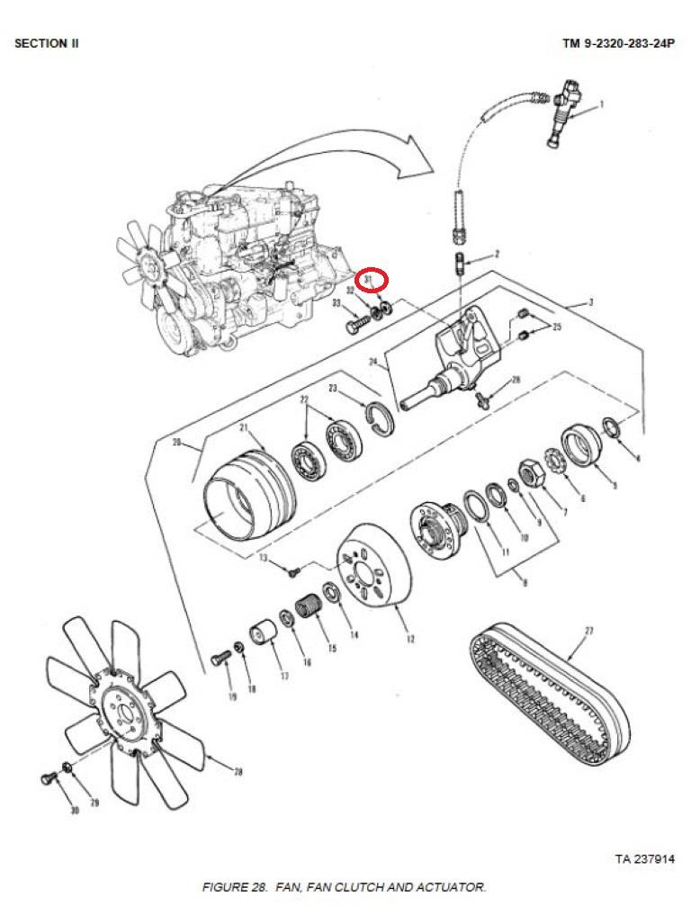 M9-985 | M9-985  Fan Clutch And Actuator Washer (2).JPG