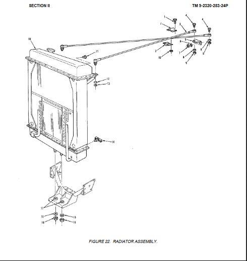 M9-999 | M9-999 Radiator Retaining Strap M915.JPG