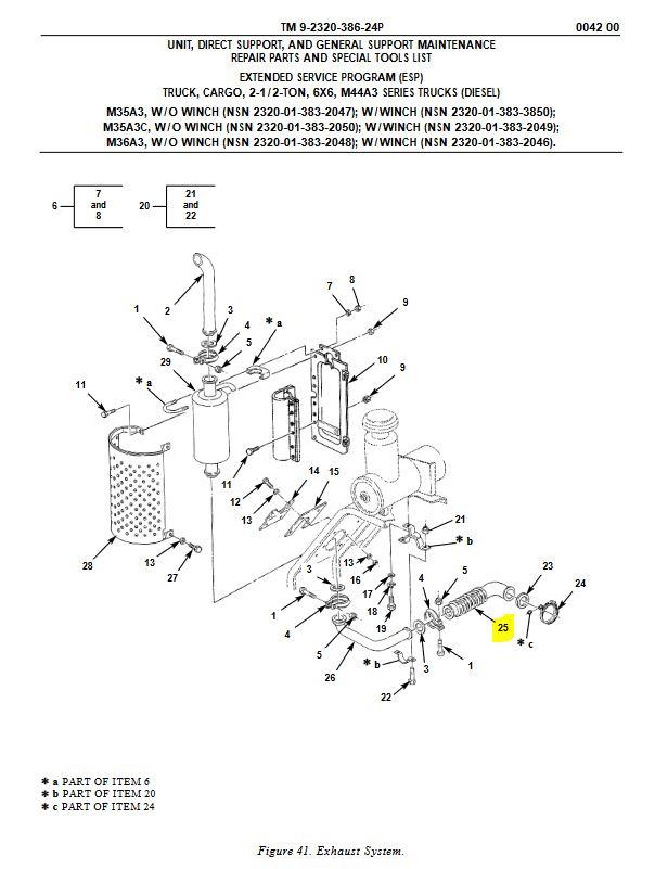 MA3-737 | MA3-737 Exhaust Pipe M35A3 Dia 1.JPG