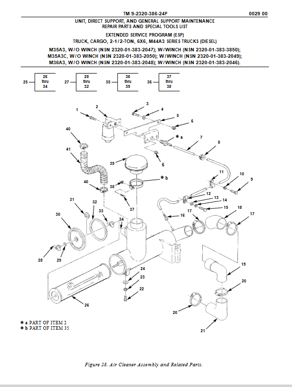 MA3-743 | MA3-743 Air Cleaner Assembly M35A3  Dia (1).JPG