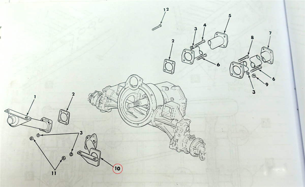 MU-137 | MU-137 Rear Passenger Side Frame Tube Mule M274 USED (8).png