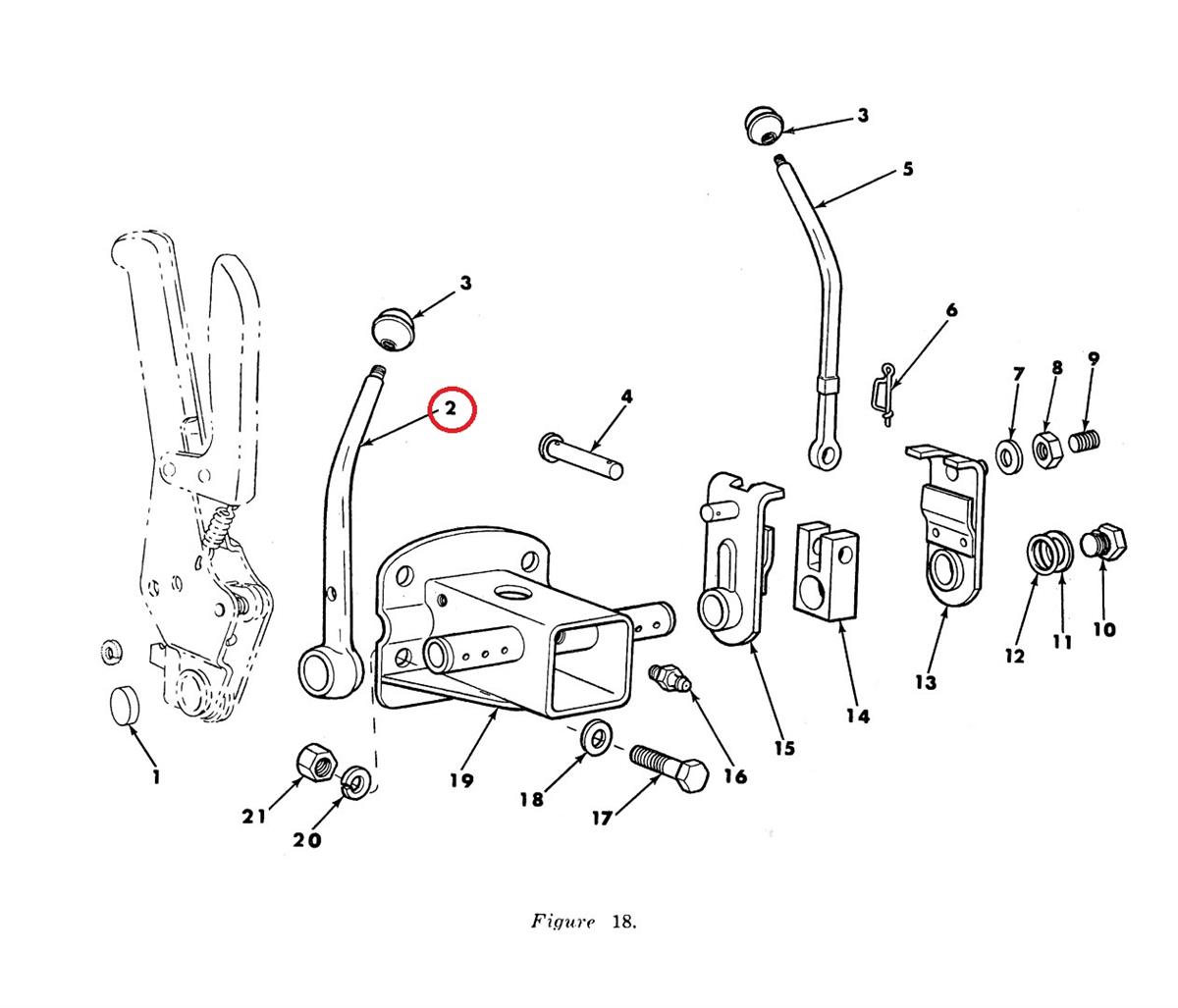 MU-212 | MU-212 Gearshift Lever Mule M274 Parts Diagram (Large).JPG