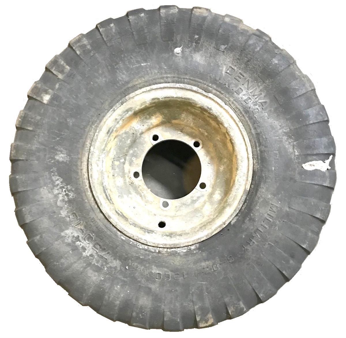 MU-432 | MU-432  Wheel Rim Steel for M274 Mule with 7.5-10 Tire  (1).jpg