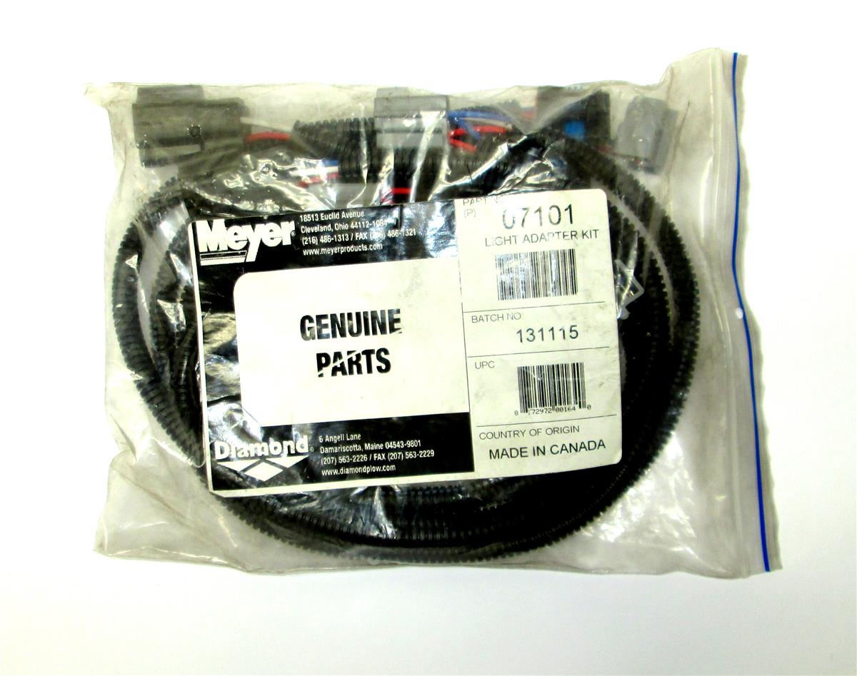 SNOW-017 | SNOW-017 1A 2A Meyer Nite Saber Plow Light Adapters Diamon Harness Kit Meyer Snow Plow  (14).JPG