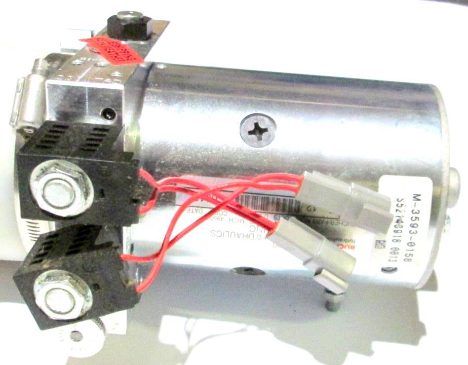 SNOW-057 | SNOW-057  E72 Unit Only Power Pack Plow Pump Straight Blade Meyer Snow Plow (13).JPG