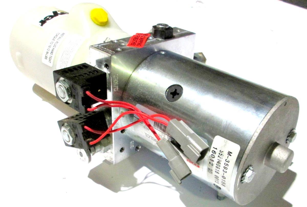 SNOW-057 | SNOW-057  E72 Unit Only Power Pack Plow Pump Straight Blade Meyer Snow Plow (14).JPG