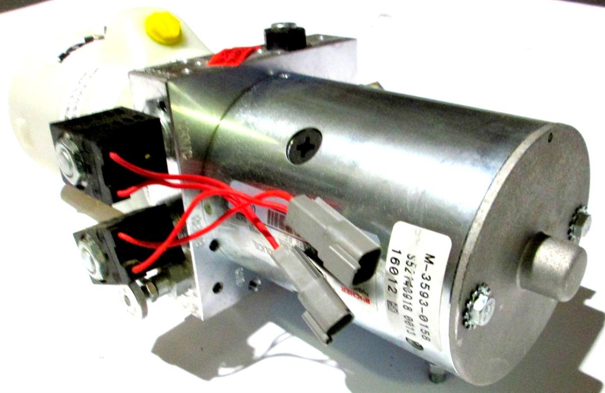 SNOW-057 | SNOW-057  E72 Unit Only Power Pack Plow Pump Straight Blade Meyer Snow Plow (15).JPG