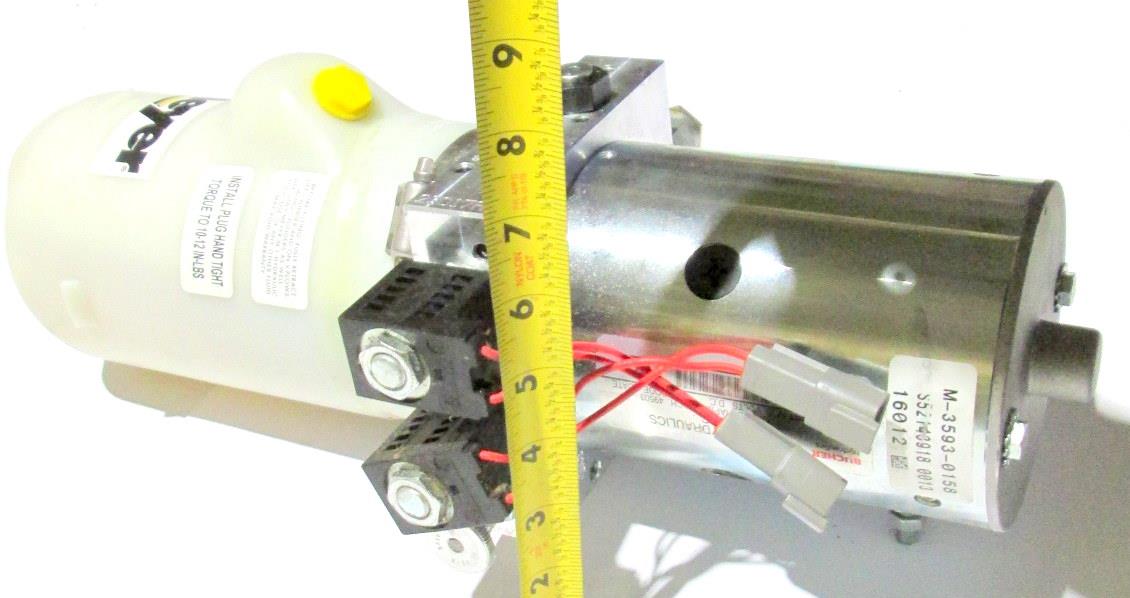 SNOW-057 | SNOW-057  E72 Unit Only Power Pack Plow Pump Straight Blade Meyer Snow Plow (8).JPG