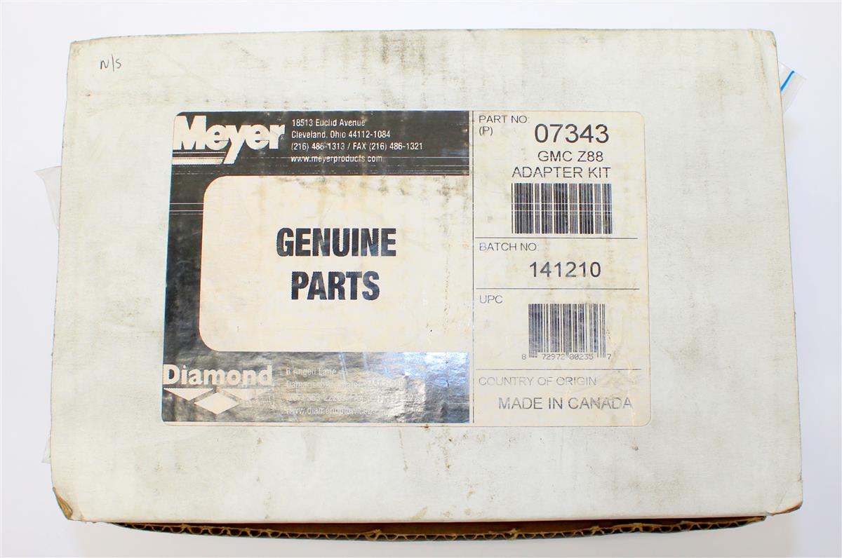 SNOW-070 | SNOW-070 GMC Z88 Utility Saber Headlight Adapter Kit Meyer Snow Plow  (2).JPG