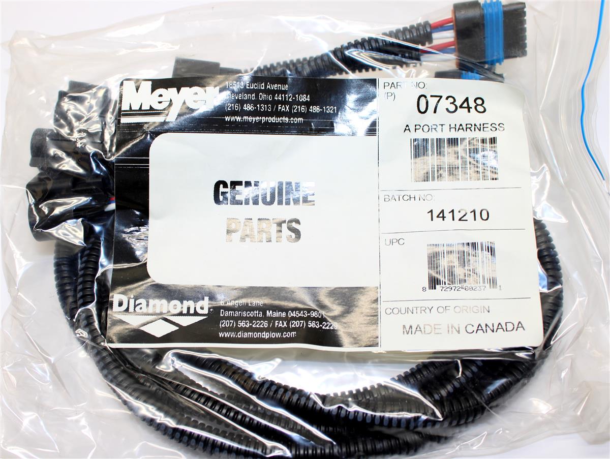 SNOW-070 | SNOW-070 GMC Z88 Utility Saber Headlight Adapter Kit Meyer Snow Plow  (5).JPG