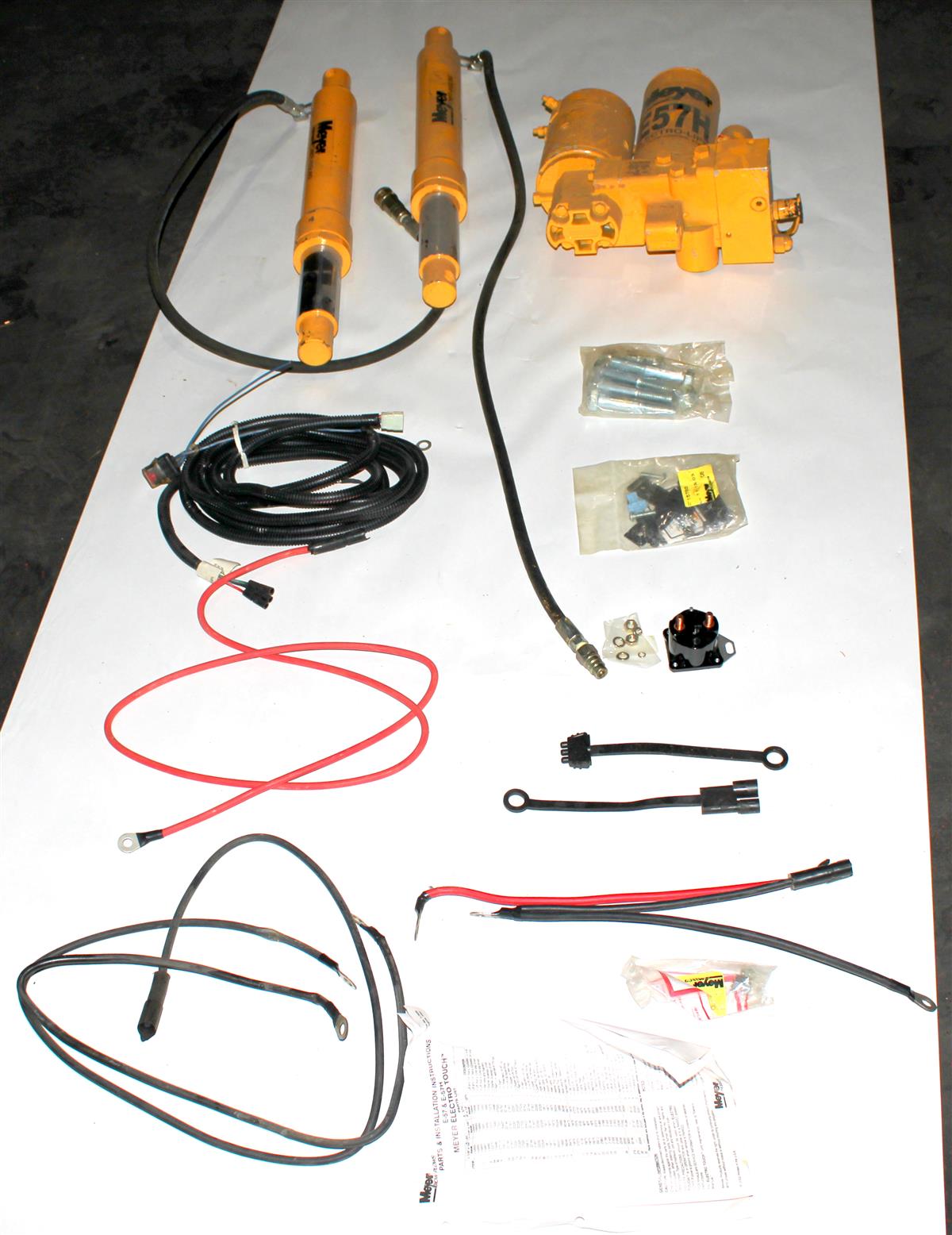 SNOW-083 | SNOW-083 Meyer E57H PA 12 Volt 2 x 12 Ram Electro Lift Hydraulic Pump Kit  ( (10).JPG
