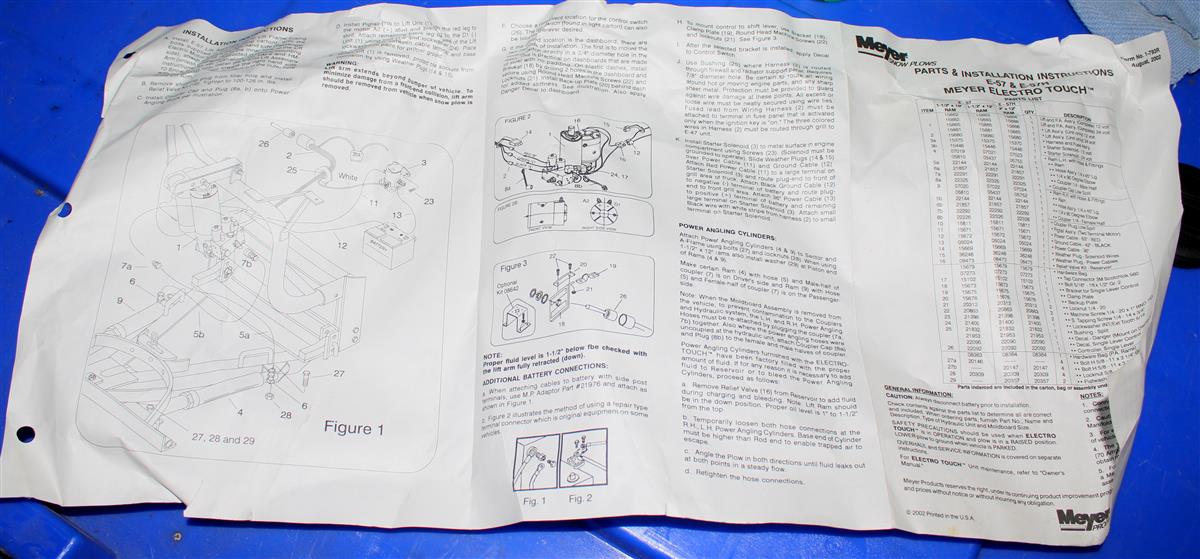 SNOW-083 | SNOW-083 Meyer E57H PA 12 Volt 2 x 12 Ram Electro Lift Hydraulic Pump Kit  ( (6).JPG