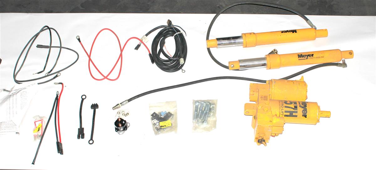 SNOW-083 | SNOW-083 Meyer E57H PA 12 Volt 2 x 12 Ram Electro Lift Hydraulic Pump Kit  ( (7).JPG