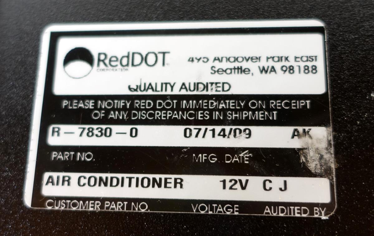 SP-1955 | SP-1955  Red Dot 12 Volt Evaporator and Fan Unit for Commercial Vehicles NOS (1).JPG