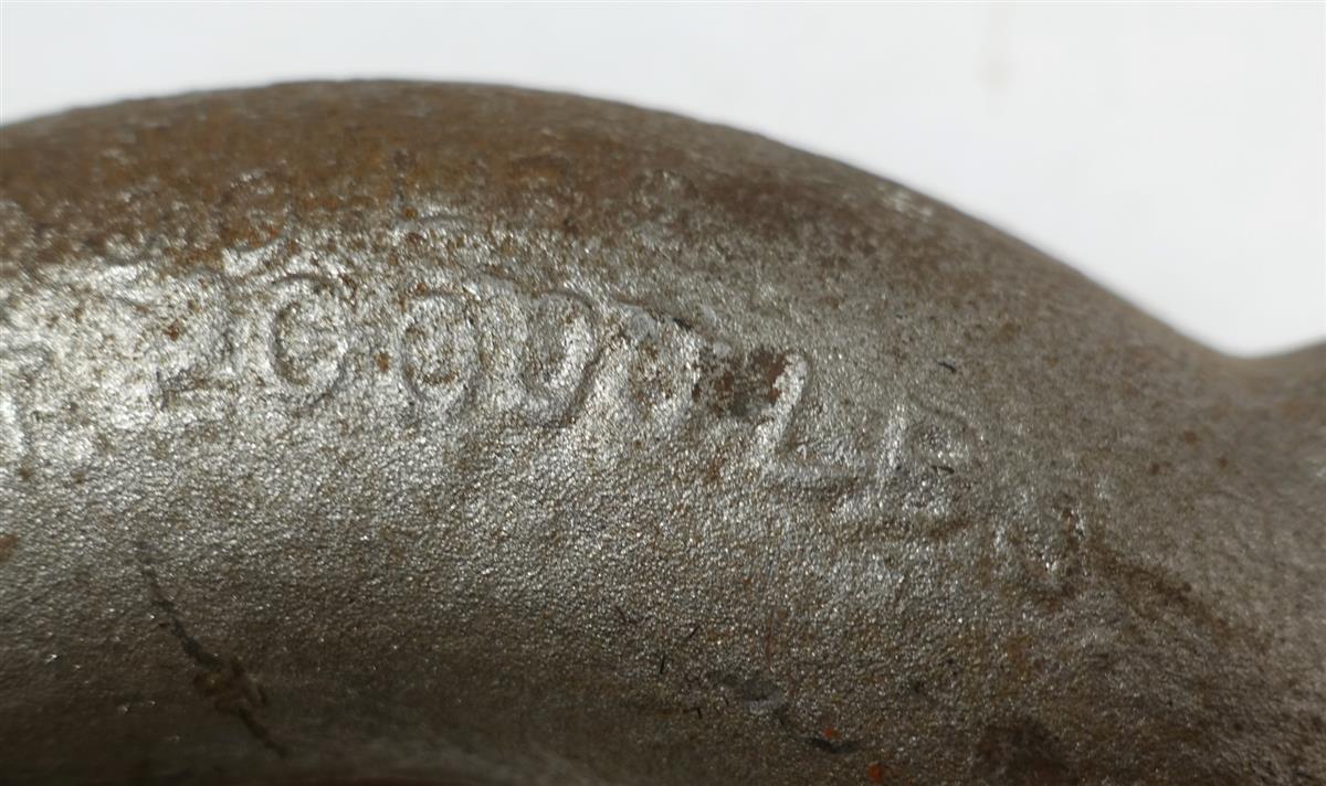 SP-1963 | SP-1963 Wallace Forge Model 0-51FT Weld On Fish Tail Tow Ring for Commercial Trucks NOS (1).JPG