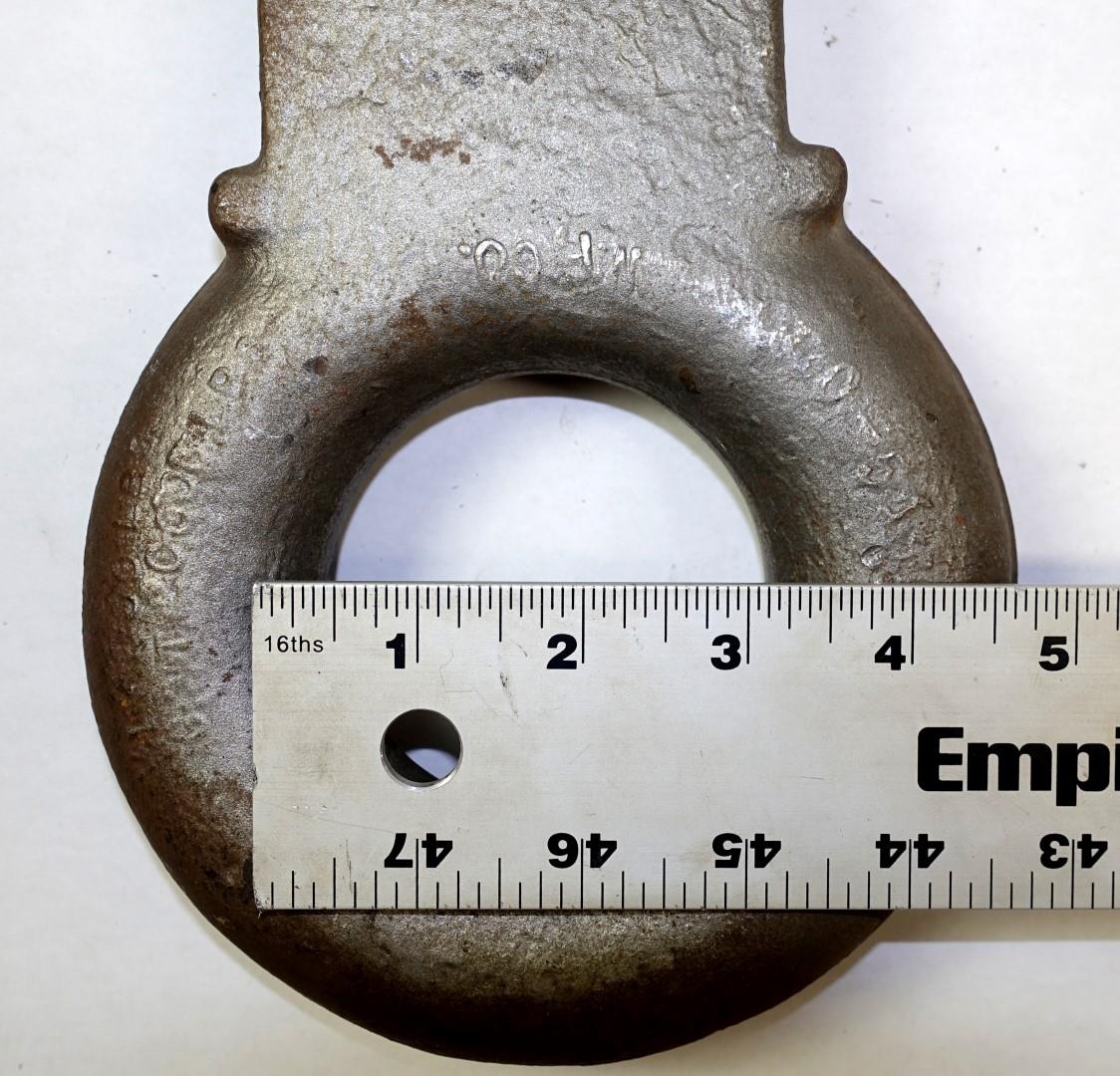 SP-1963 | SP-1963 Wallace Forge Model 0-51FT Weld On Fish Tail Tow Ring for Commercial Trucks NOS (6).JPG